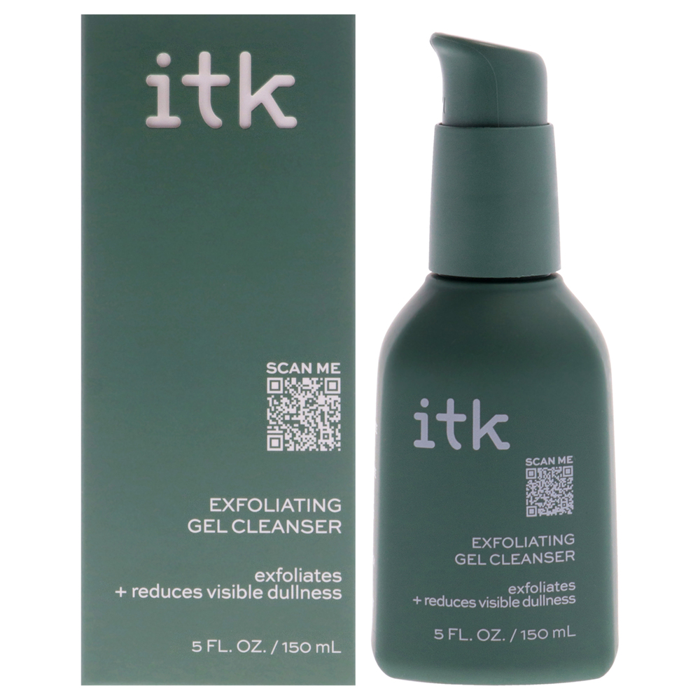 Exfoliating Gel Cleanser by ITK for Women - 5 oz Cleanser